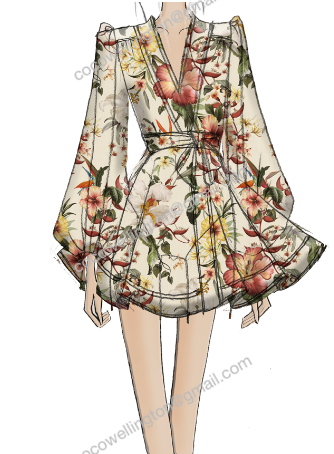 SPECIAL ORDER Lexi Wrap Short Dress