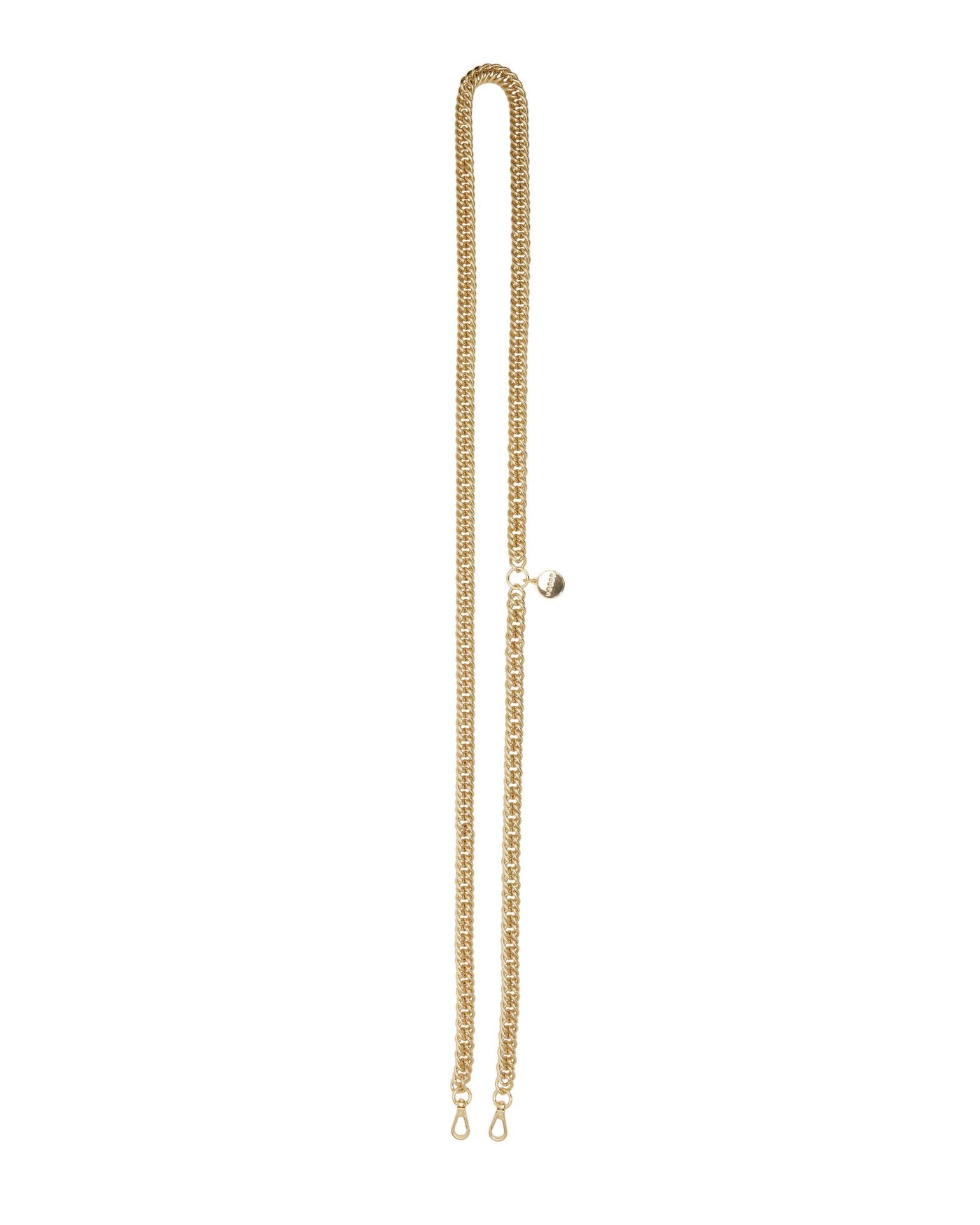 Feature Strap - Gold Curb Chain