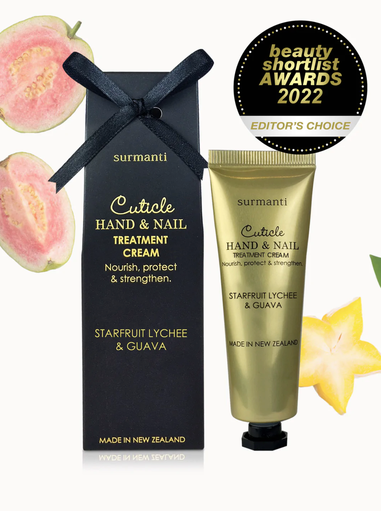 Cuticle Hand and Nail Treatment Cream - Starfruit Lychee and Guava