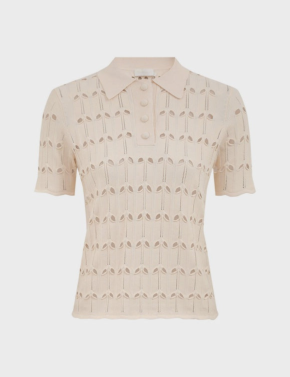 SPECIAL ORDER Rhiannon Pointelle Polo
