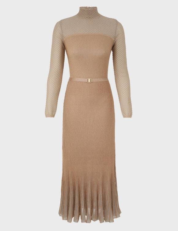 SPECIAL ORDER Metallic Midi Dress