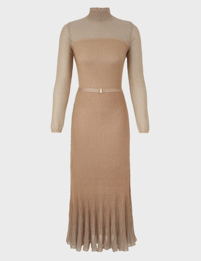 SPECIAL ORDER Metallic Midi Dress