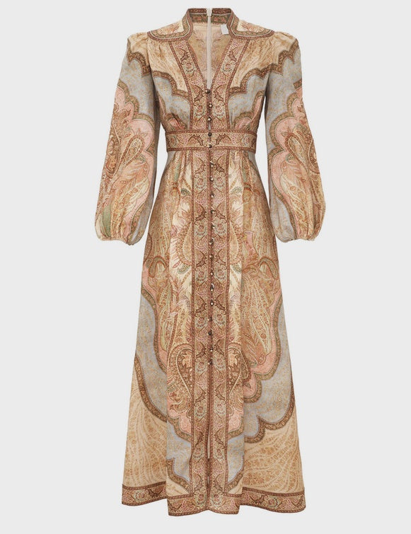 COMING SOON Wanderlust Plunge Midi Dress