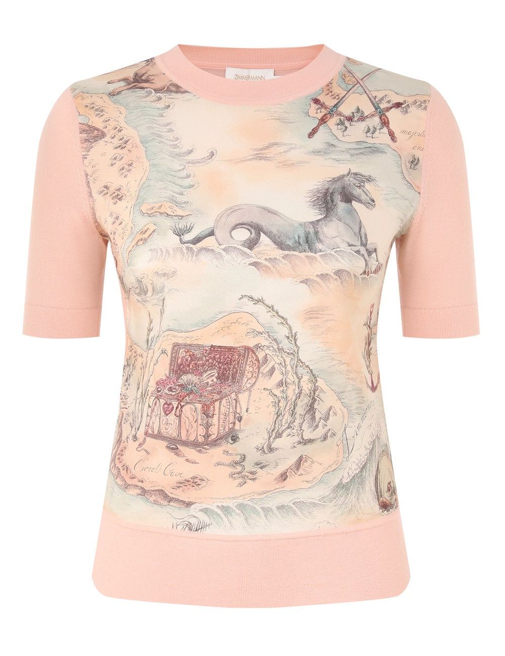 Rebellion Silk Front Tee
