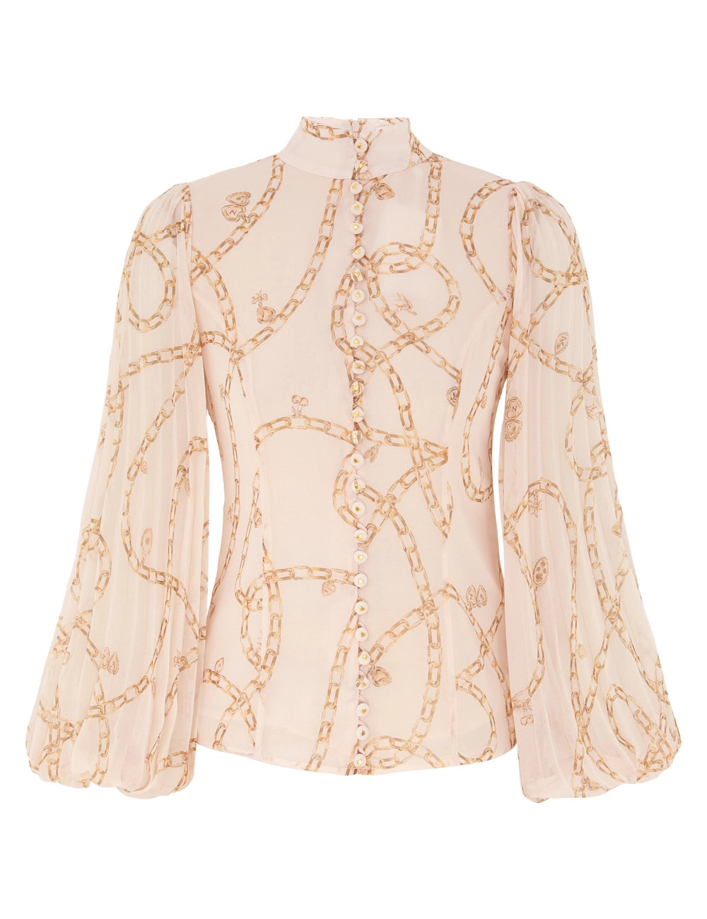 Sunray Pleated Blouse