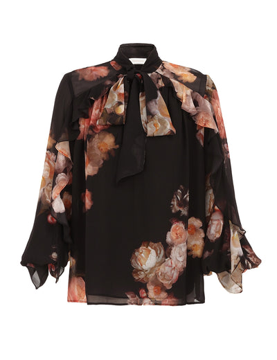 Hypnotic Flutter Blouse
