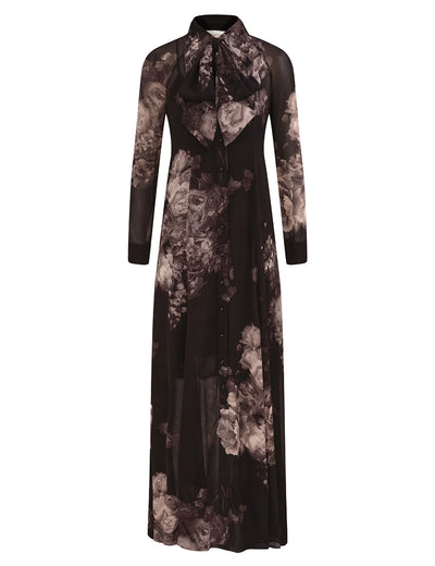 Hypnotic Maxi Shirt Dress