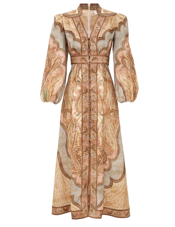 COMING SOON Wanderlust Plunge Midi Dress