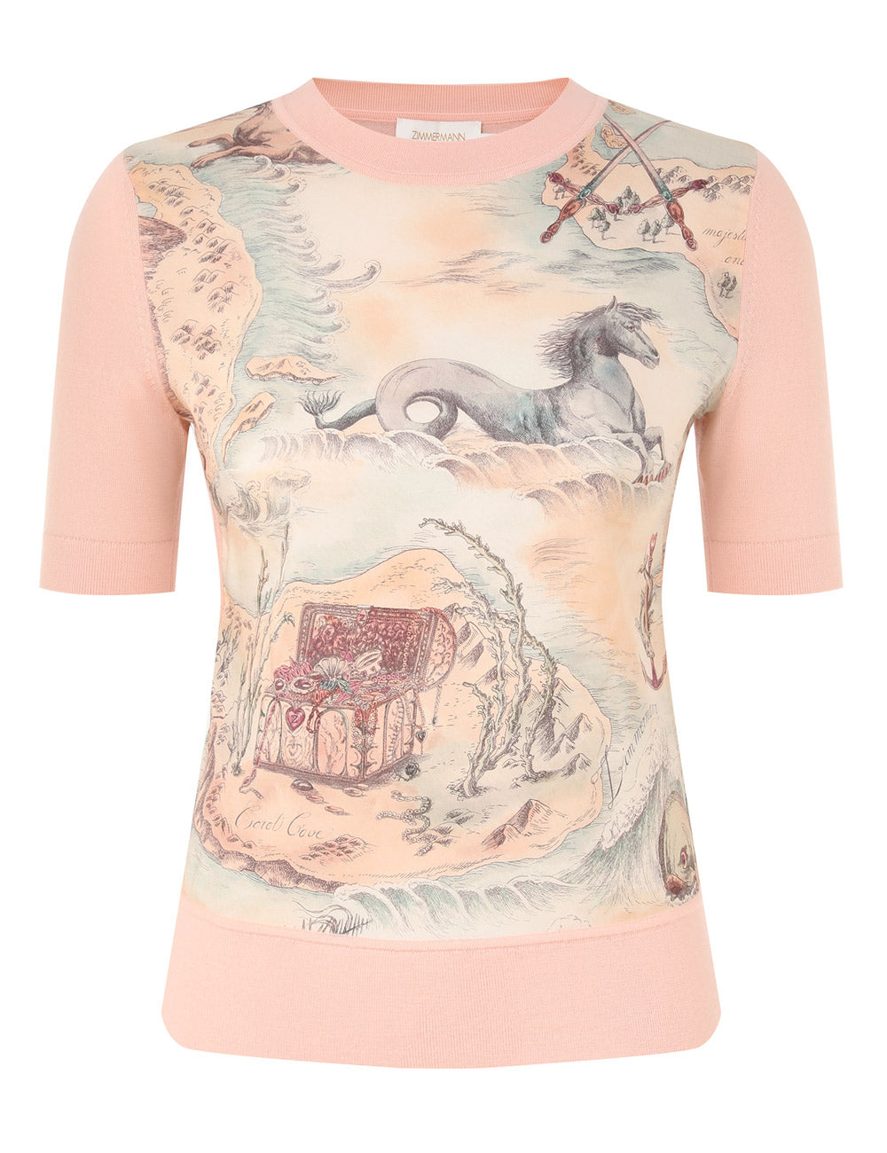 Rebellion Silk Front Tee