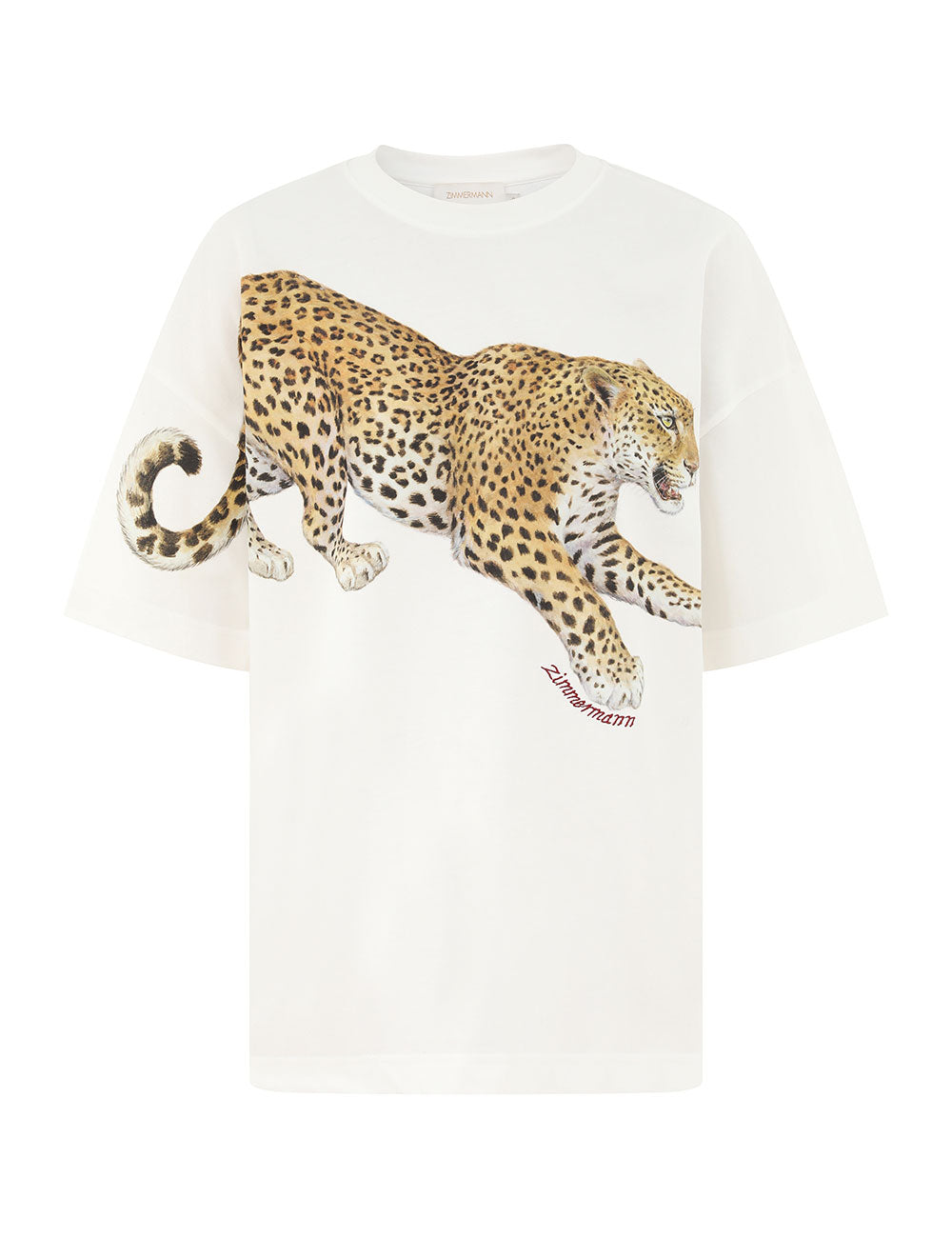 Printed Tee in Leopard