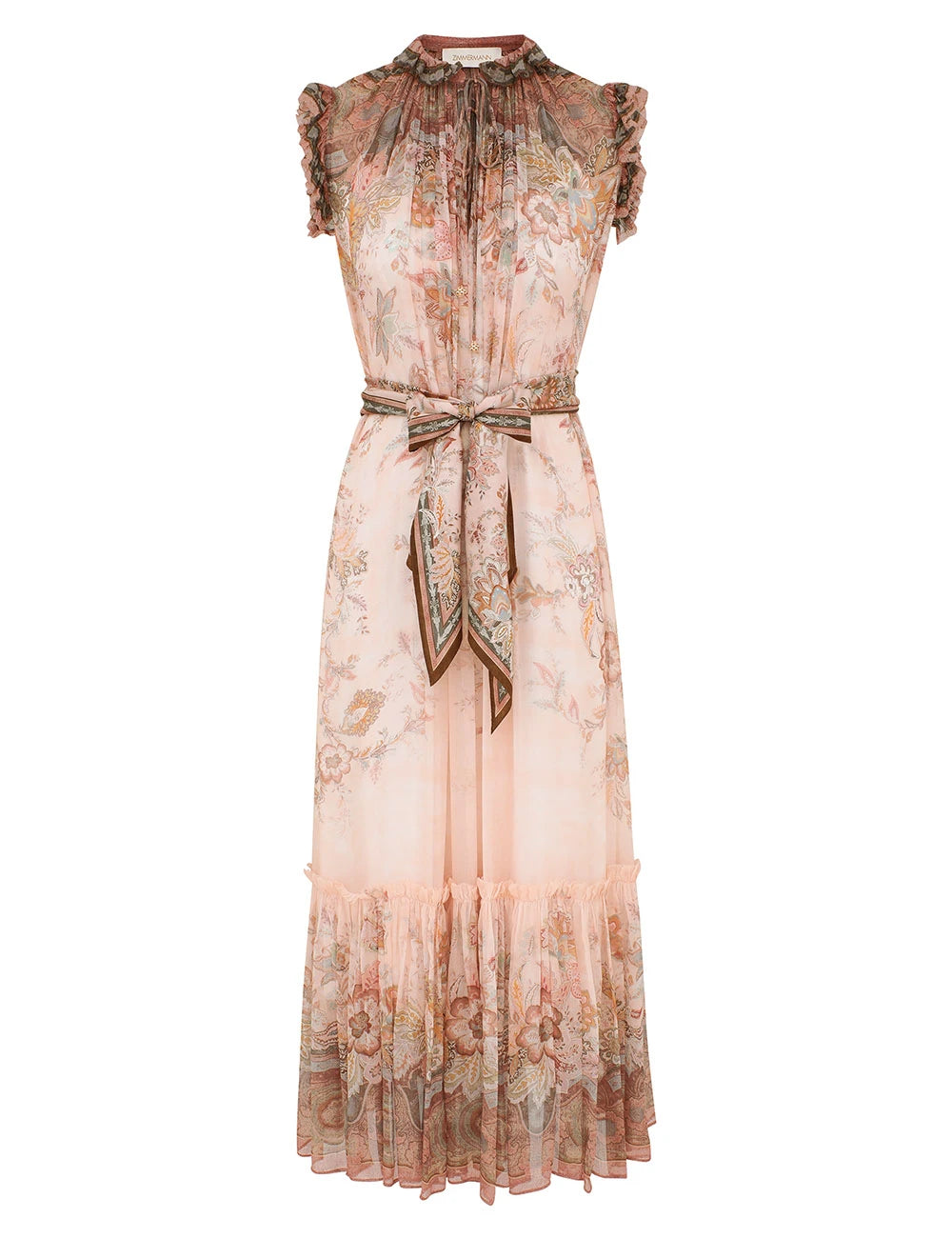 sachin and babi light blue dress ZIMMERMANN Coco Billow Maxi Dress | Blue