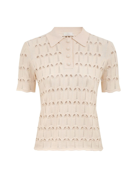 SPECIAL ORDER Rhiannon Pointelle Polo
