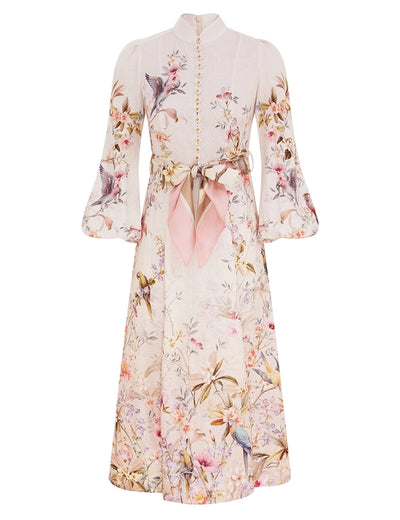 COMING SOON Rebellion Button Midi Dress