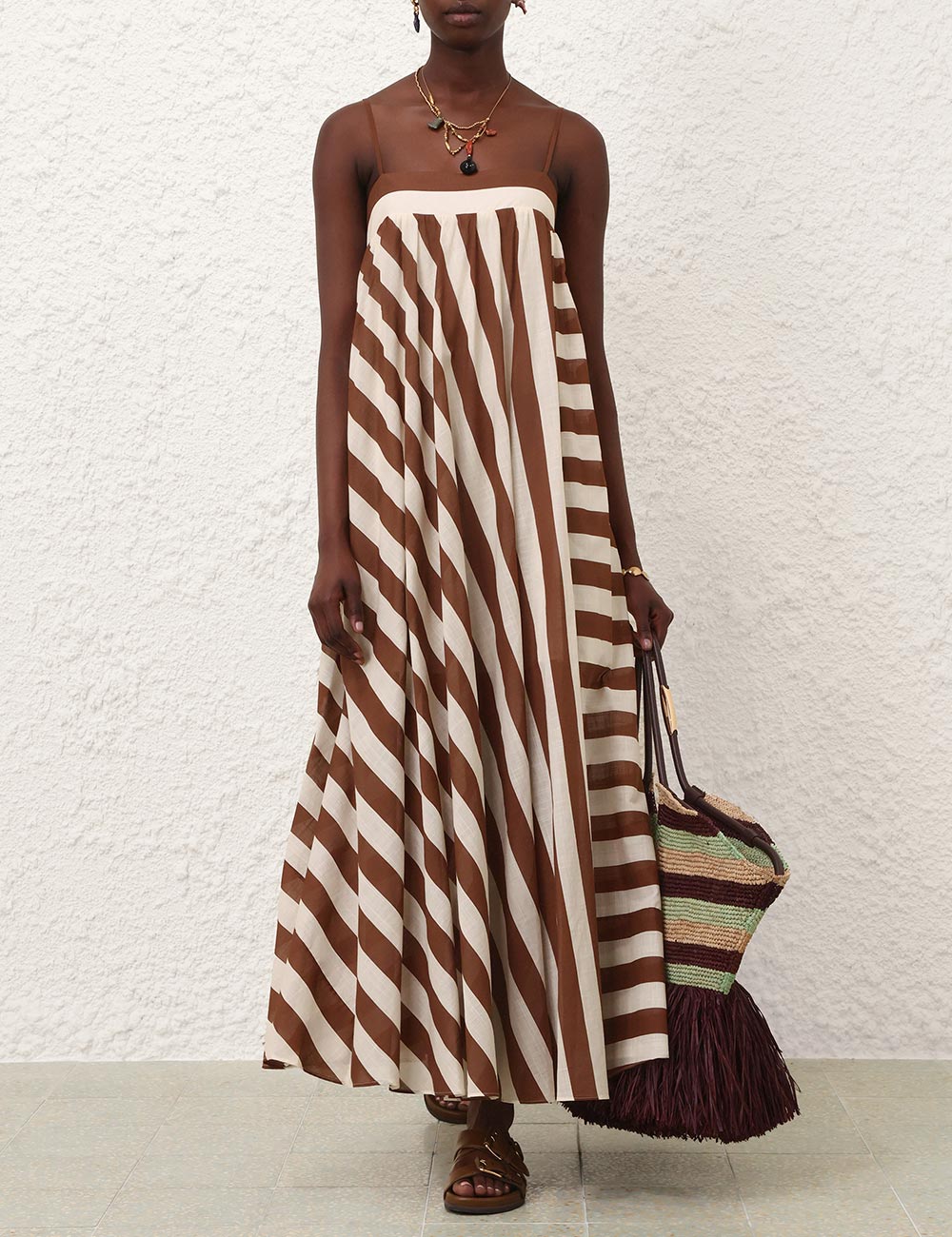 SPECIAL ORDER Daylight Stripe Maxi Dress