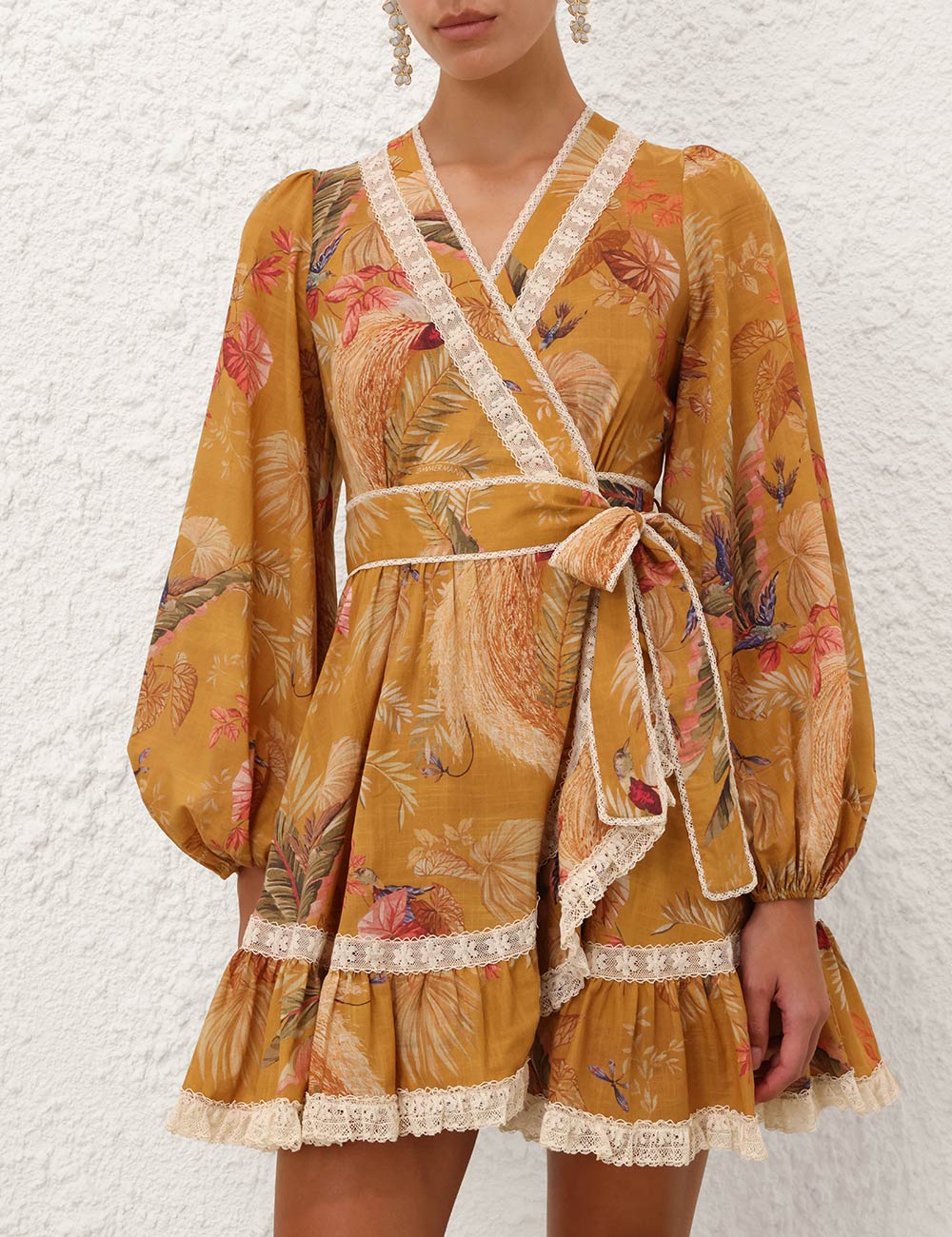 SPECIAL ORDER  Ascension Frill Mini Dress