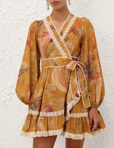 SPECIAL ORDER  Ascension Frill Mini Dress