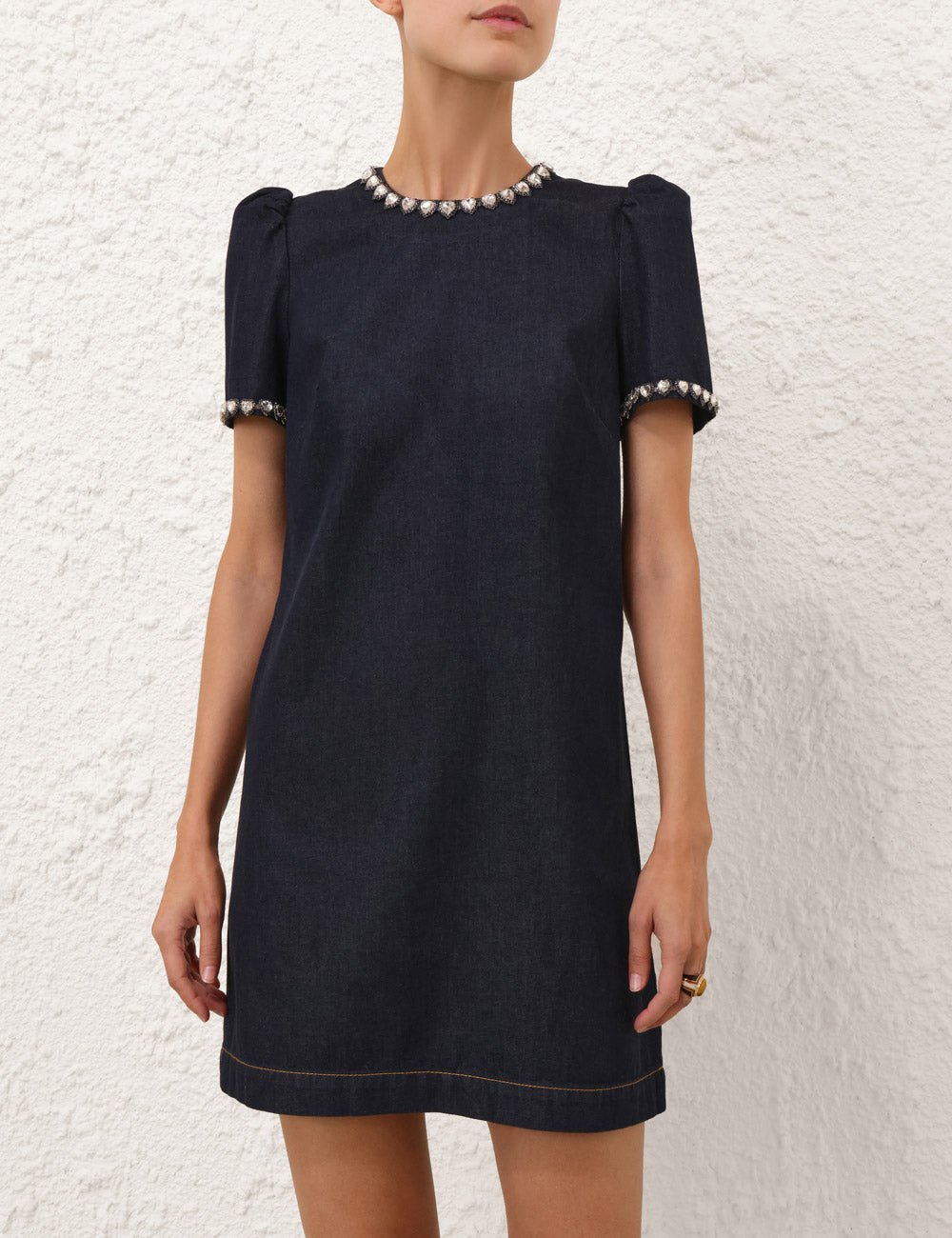 SPECIAL ORDER  Embellished Denim Dress