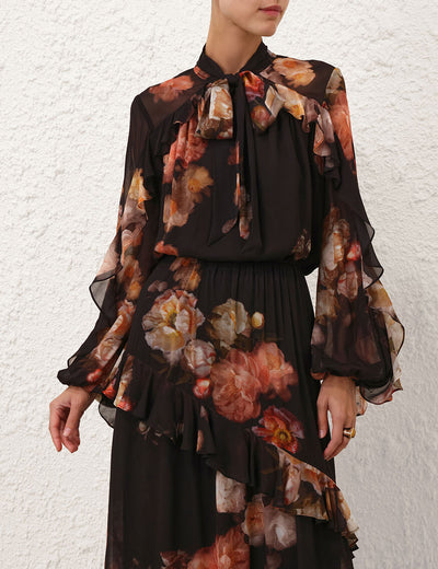 Hypnotic Flutter Blouse