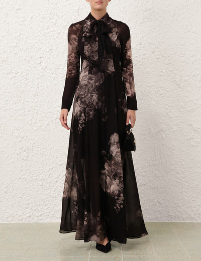 Hypnotic Maxi Shirt Dress