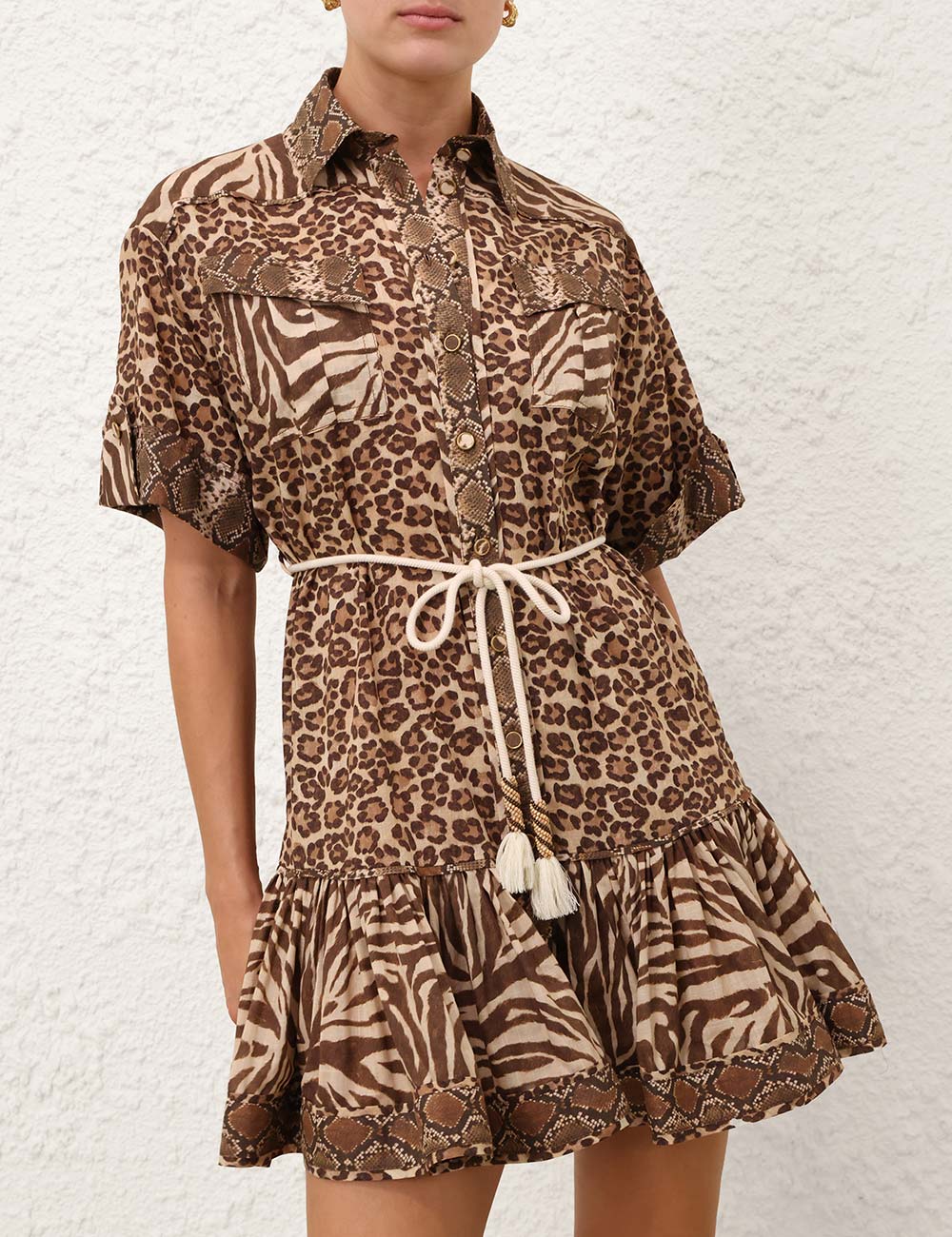 COMING SOON Wanderlust Lantern Mini Dress