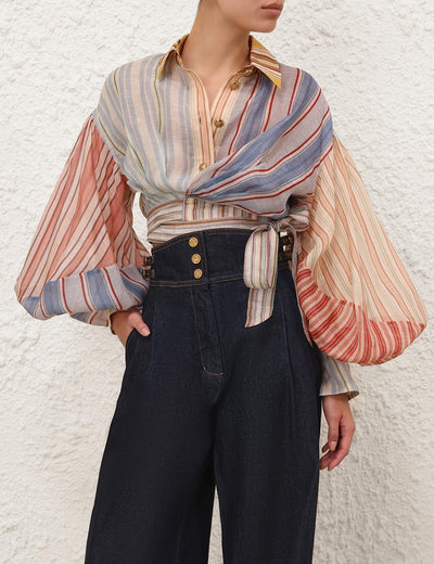 SPECIAL ORDER Rebellion Striped Blouse