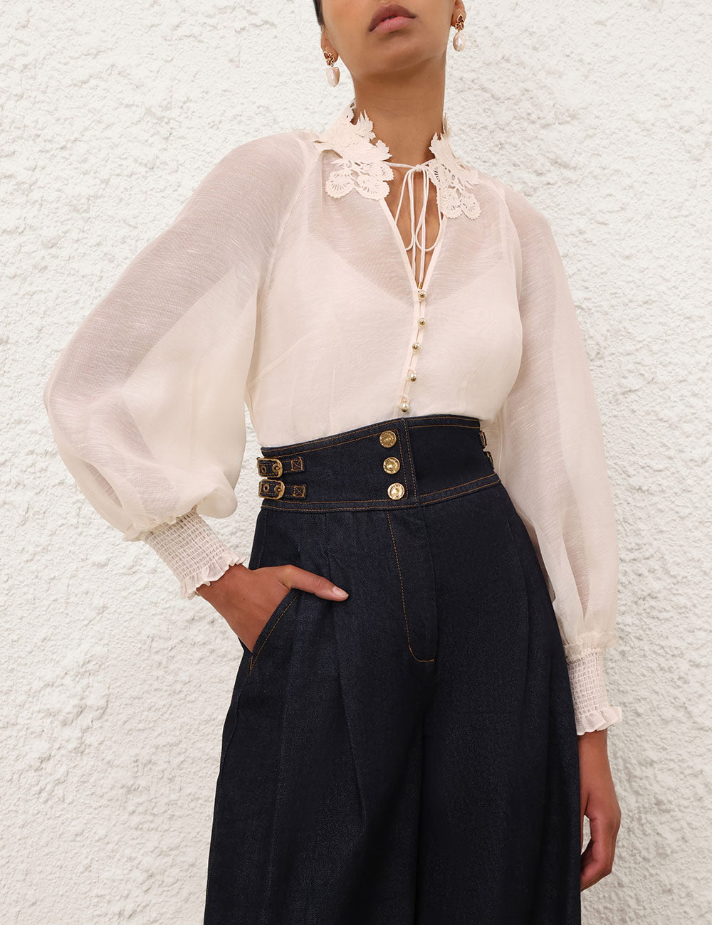 Rebellion Collared Blouse