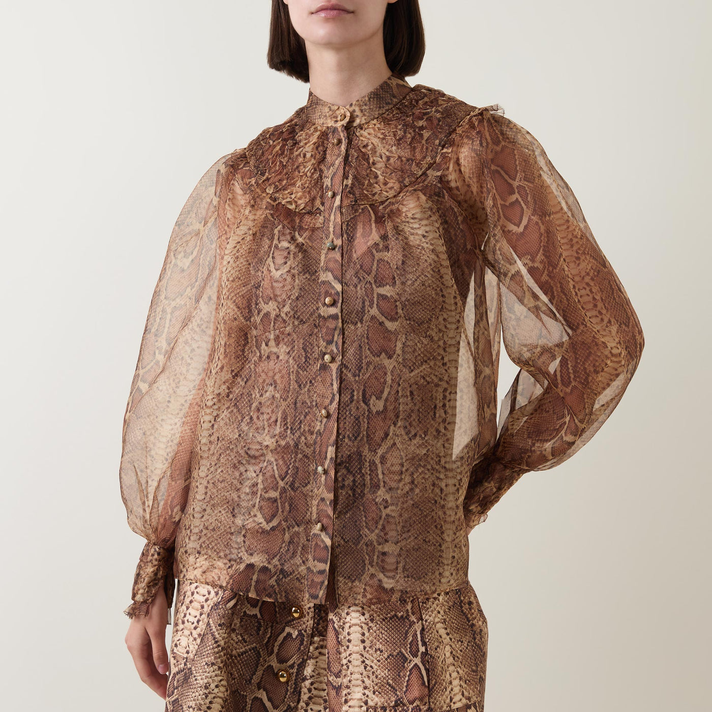 Hypnotic Smocked Blouse