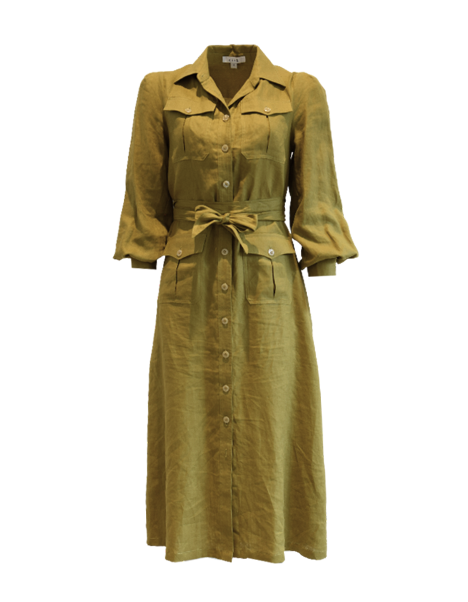 Utility Shirt-Dress (Citrus)