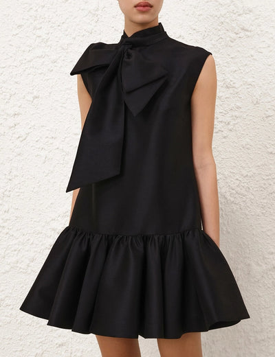 SPECIAL ORDER Hypnotic Bow Mini Dress