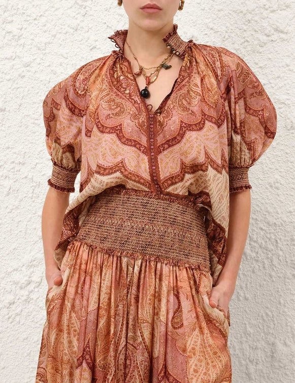 SPECIAL ORDER Wanderlust Frill Blouse