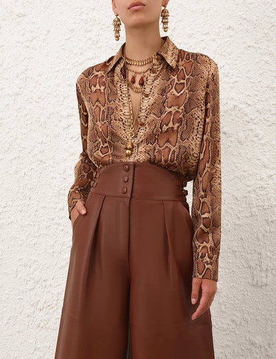 SPECIAL ORDER Hypnotic Shirt (Toffee Snake)