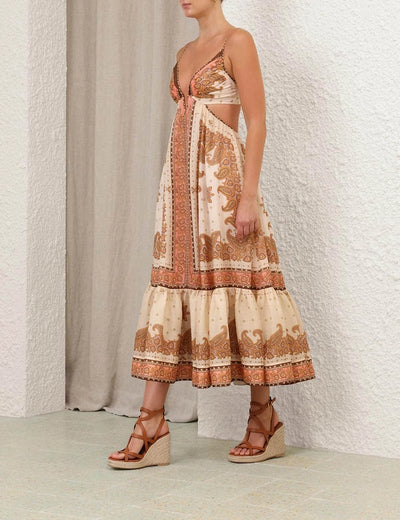 SPECIAL ORDER Maxine Plunge Maxi Dress