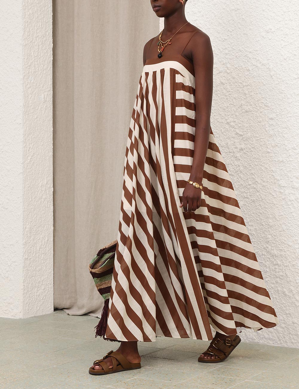 SPECIAL ORDER Daylight Stripe Maxi Dress