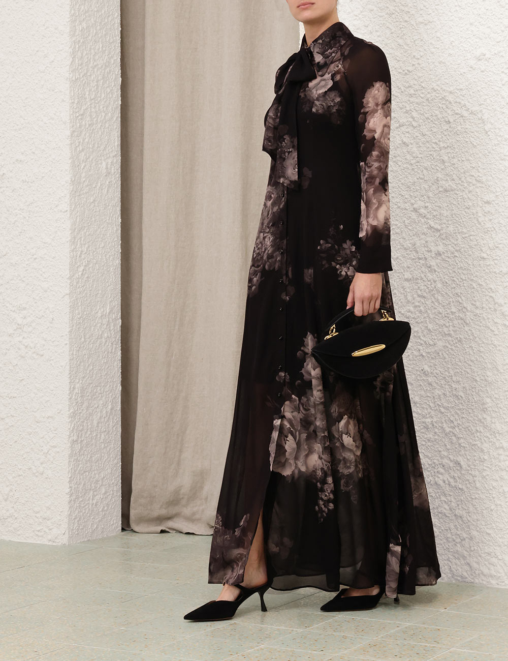 Hypnotic Maxi Shirt Dress