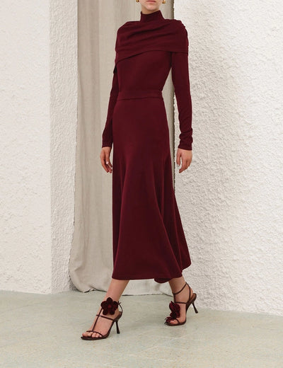 Rebellion Merino Midi Skirt