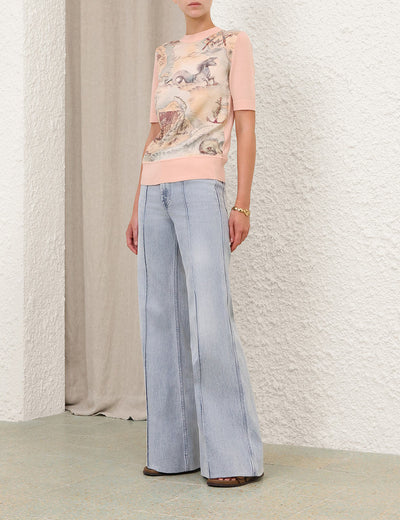 Rebellion Silk Front Tee