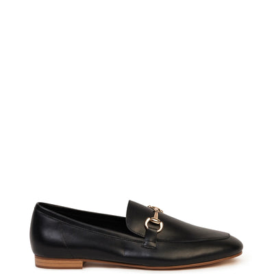 COMING SOON Leila Loafer (Black Calf)