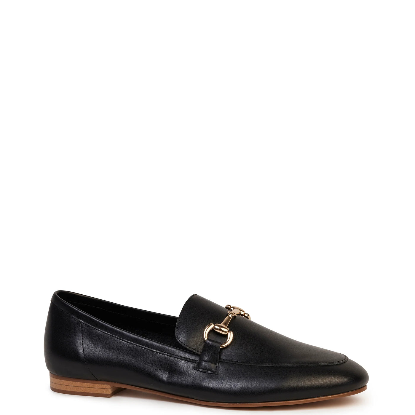 Leila Loafer (Black Calf)