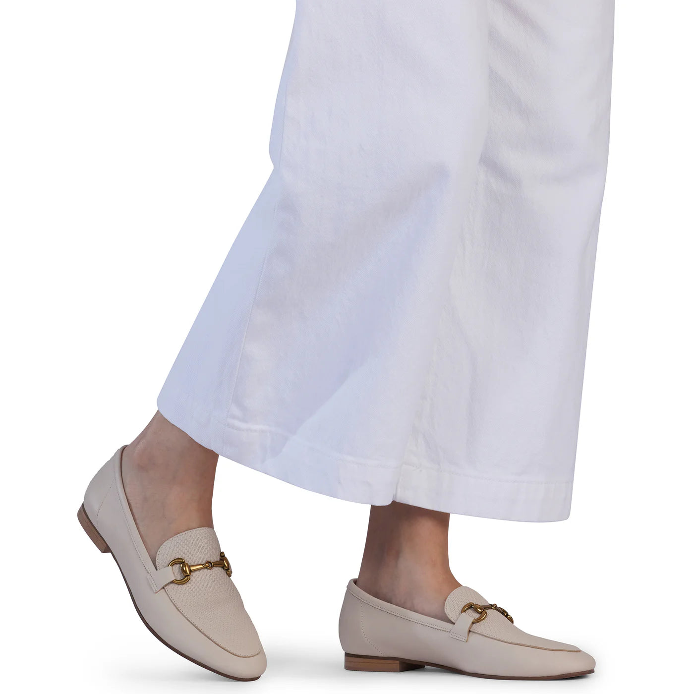 Leila Loafer (Stone Embossed Calf)