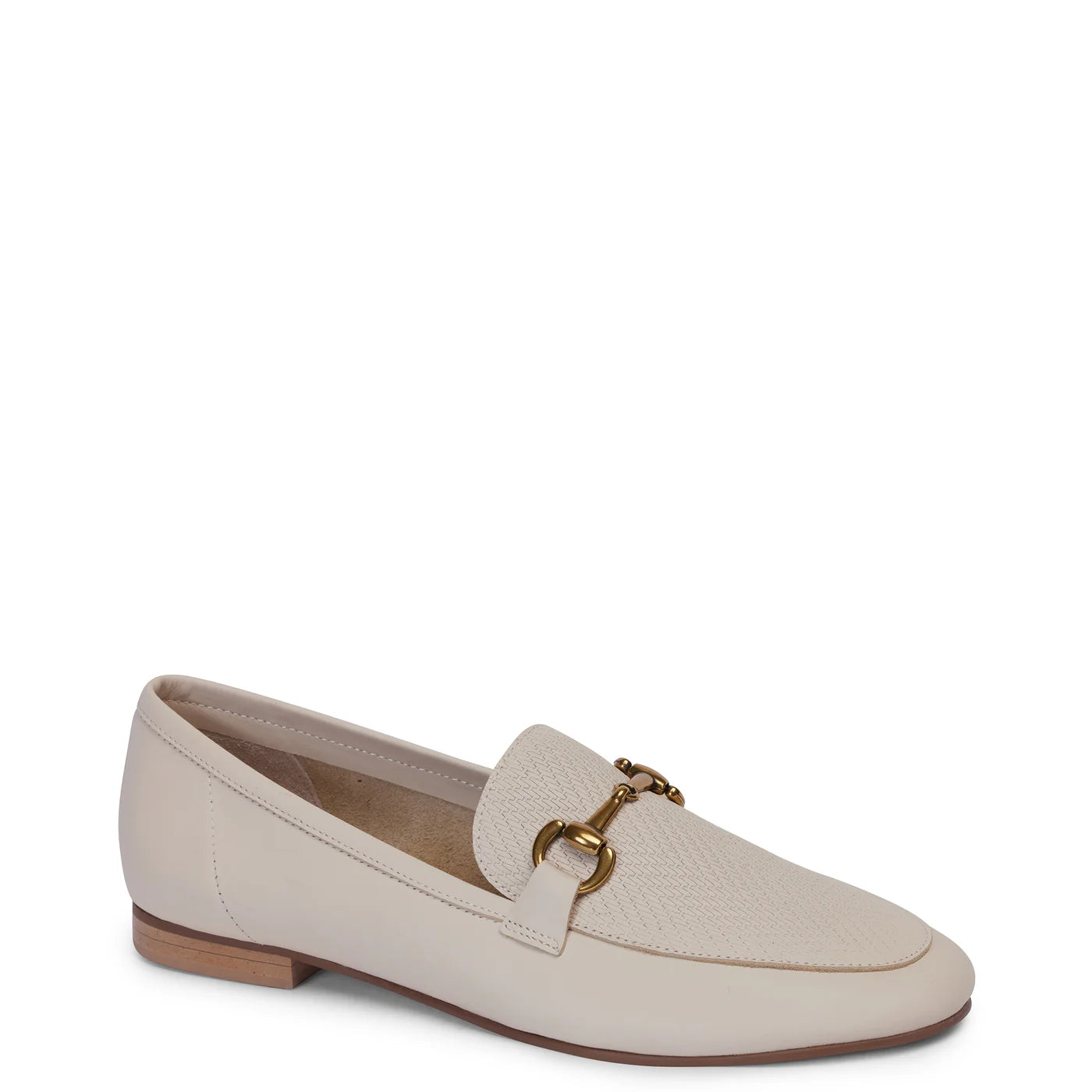 Leila Loafer (Stone Embossed Calf)