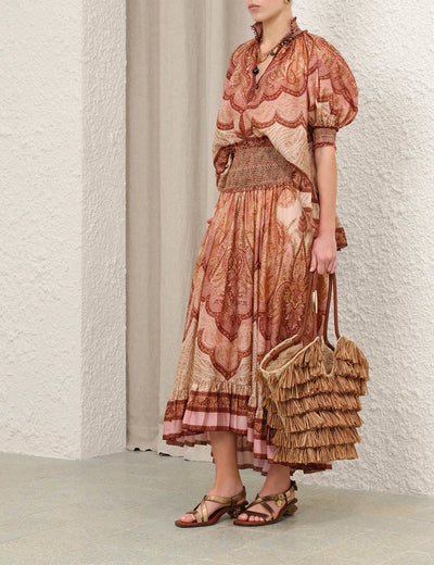 SPECIAL ORDER Wanderlust Frill Maxi