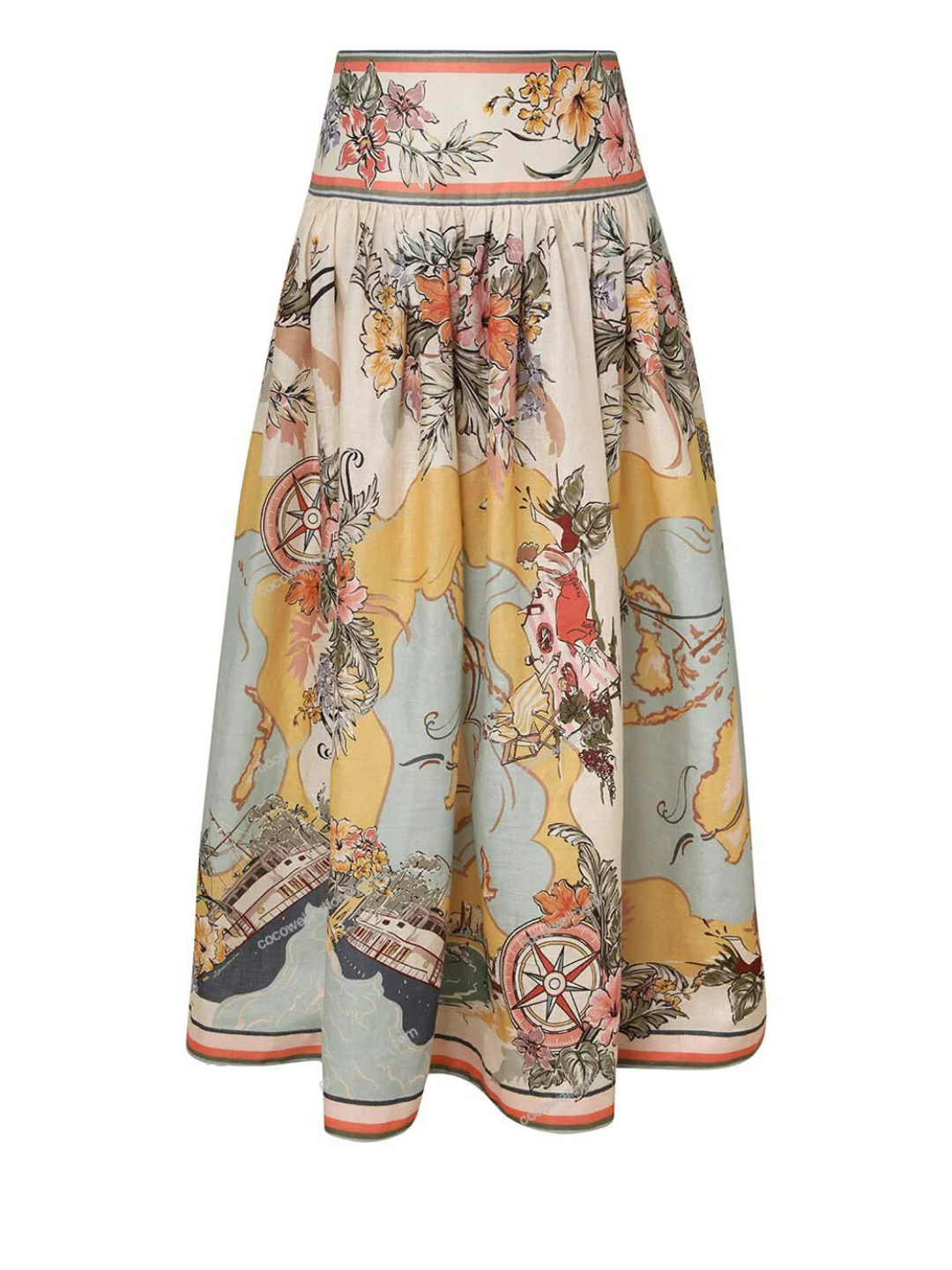 Tallow Midi Skirt