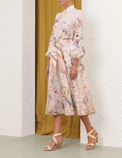 COMING SOON Rebellion Button Midi Dress