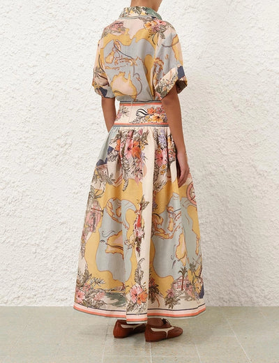 Tallow Midi Skirt