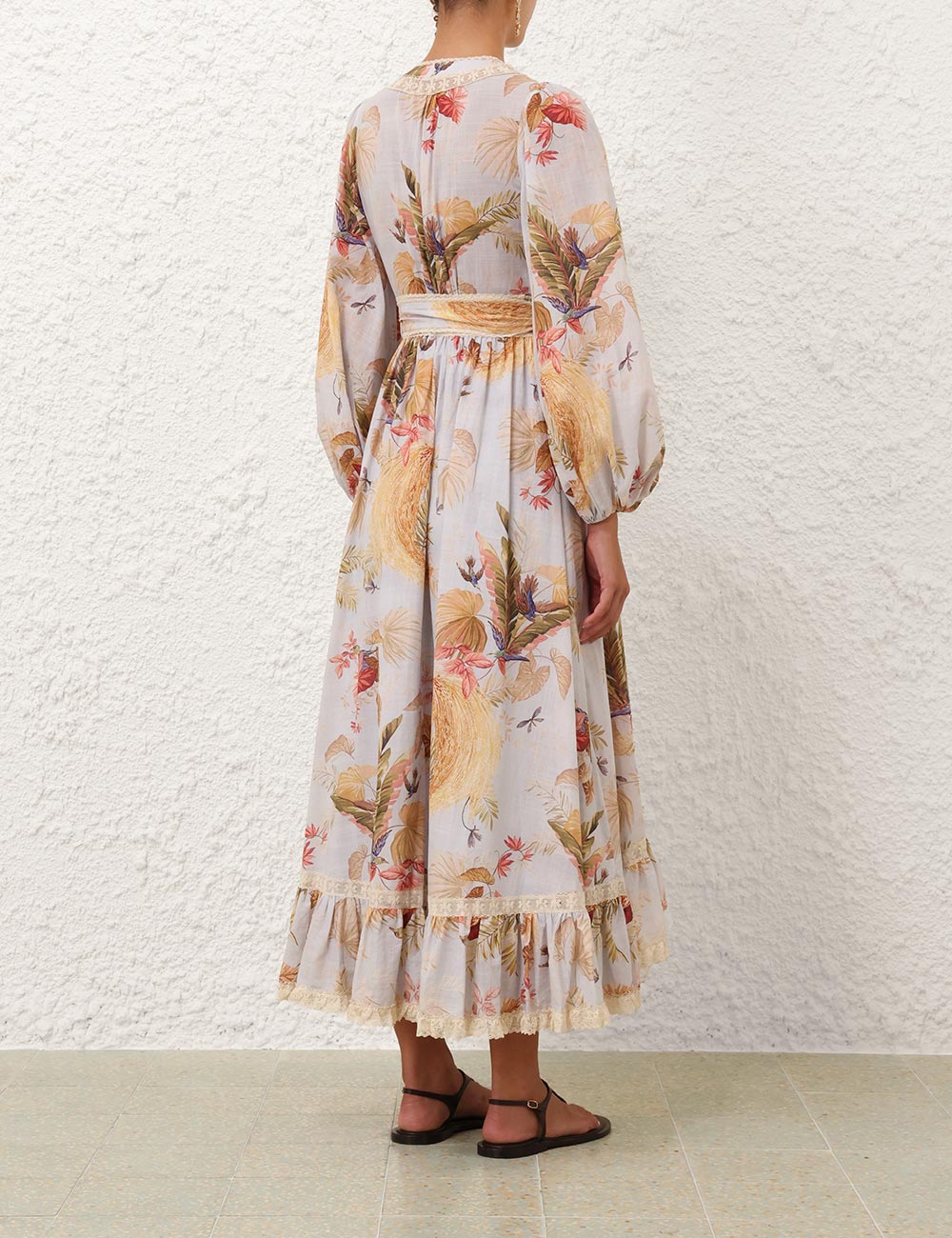 SPECIAL ORDER Ascension Frill Midi Dress