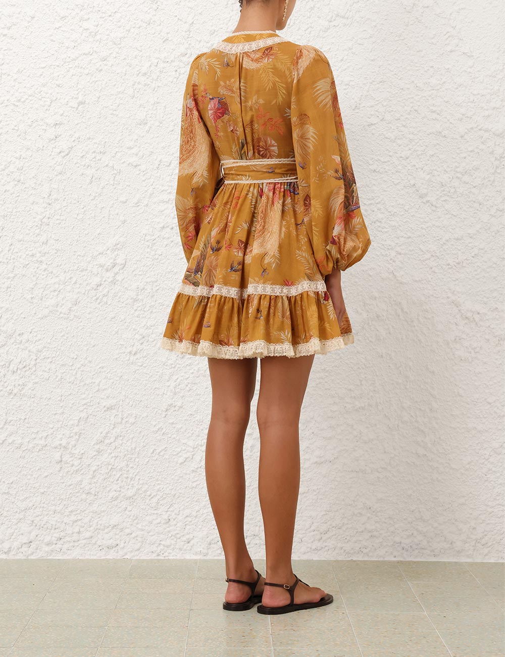 SPECIAL ORDER  Ascension Frill Mini Dress