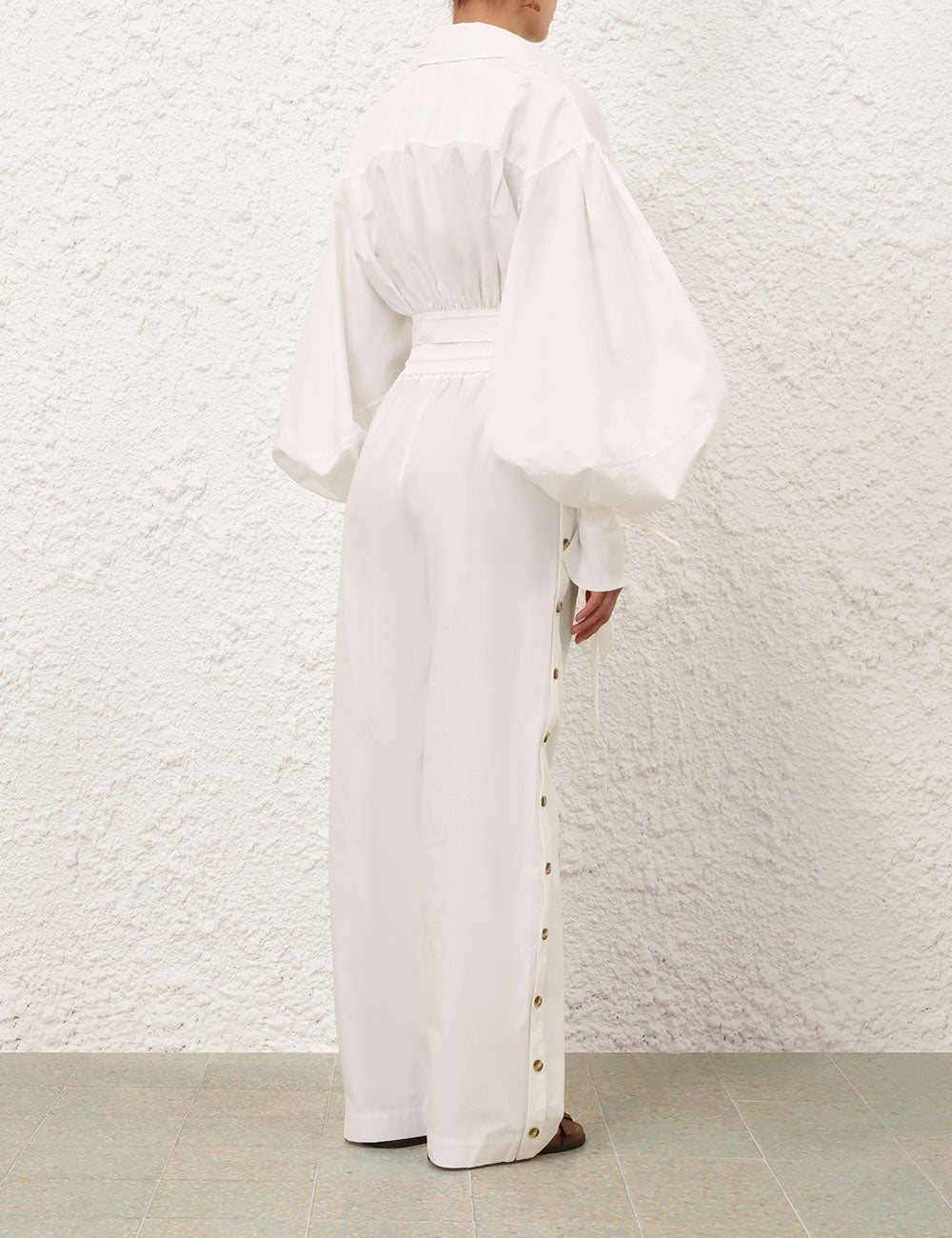 Rebellion Poplin Wrap Blouse