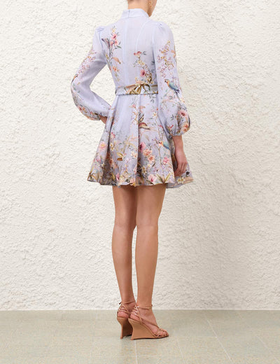 Rebellion Button Mini Dress