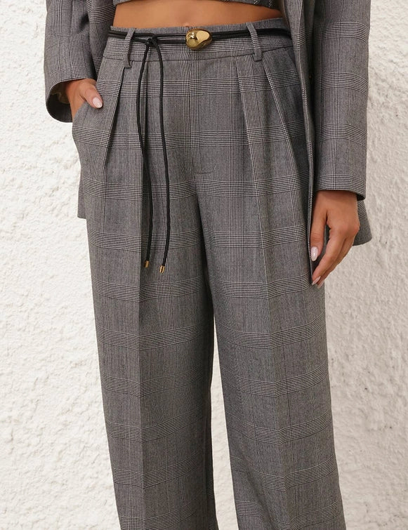 Crush Tuck Wide Leg Pant