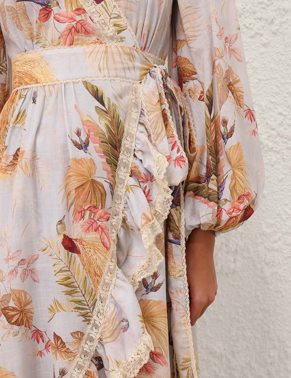 SPECIAL ORDER Ascension Frill Midi Dress